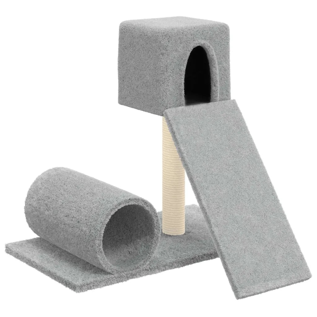 Albero per gatti con tiragraffi in sisal 61x61x59 cm