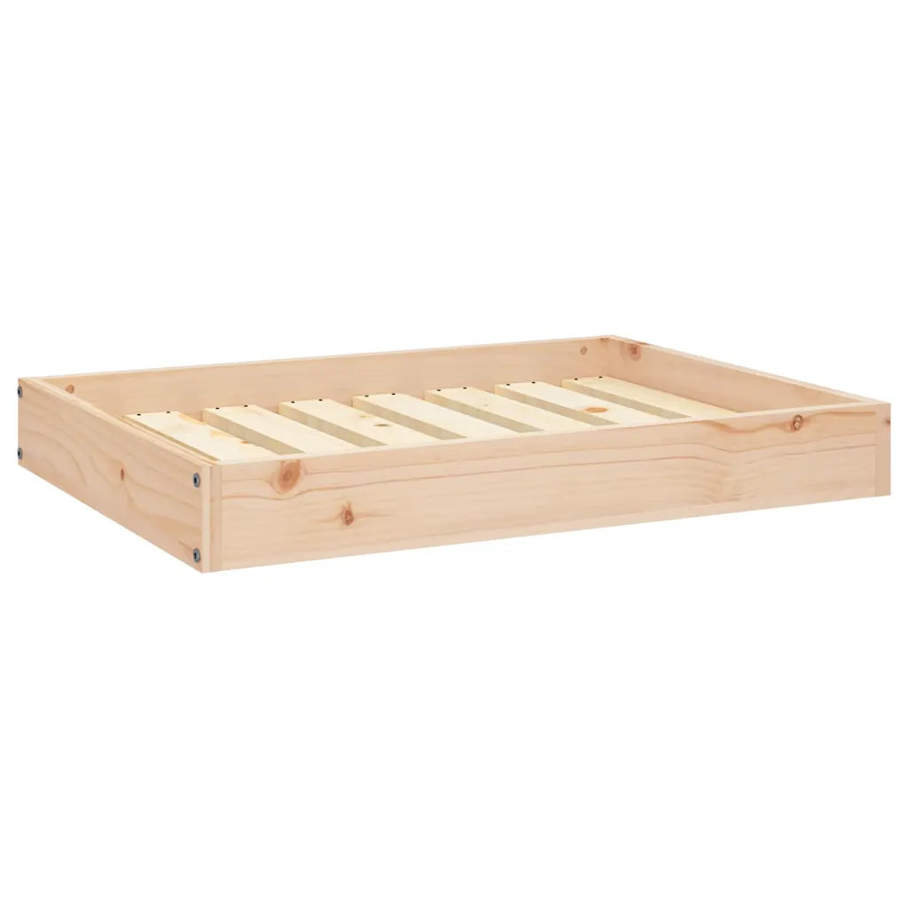 Cuccia per cani 71,5x54x9 cm in legno massello di pino