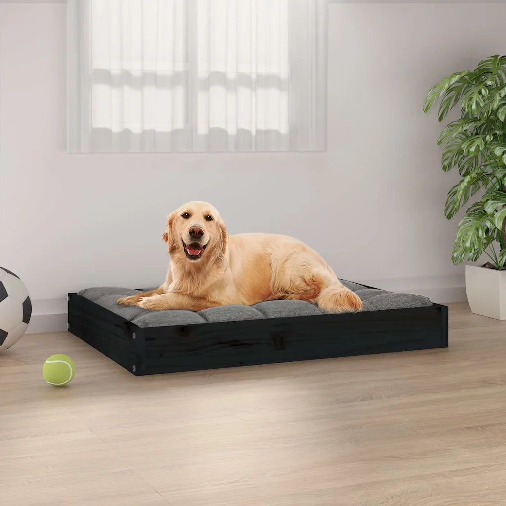 Cuccia per cani 71,5x54x9 cm in legno massello di pino