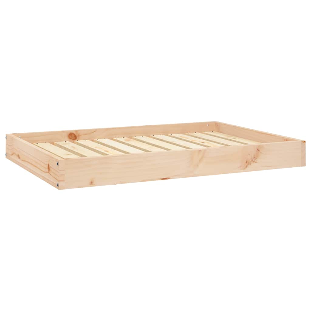 Cuccia per Cani 91,5x64x9 cm in Legno Massello di Pino