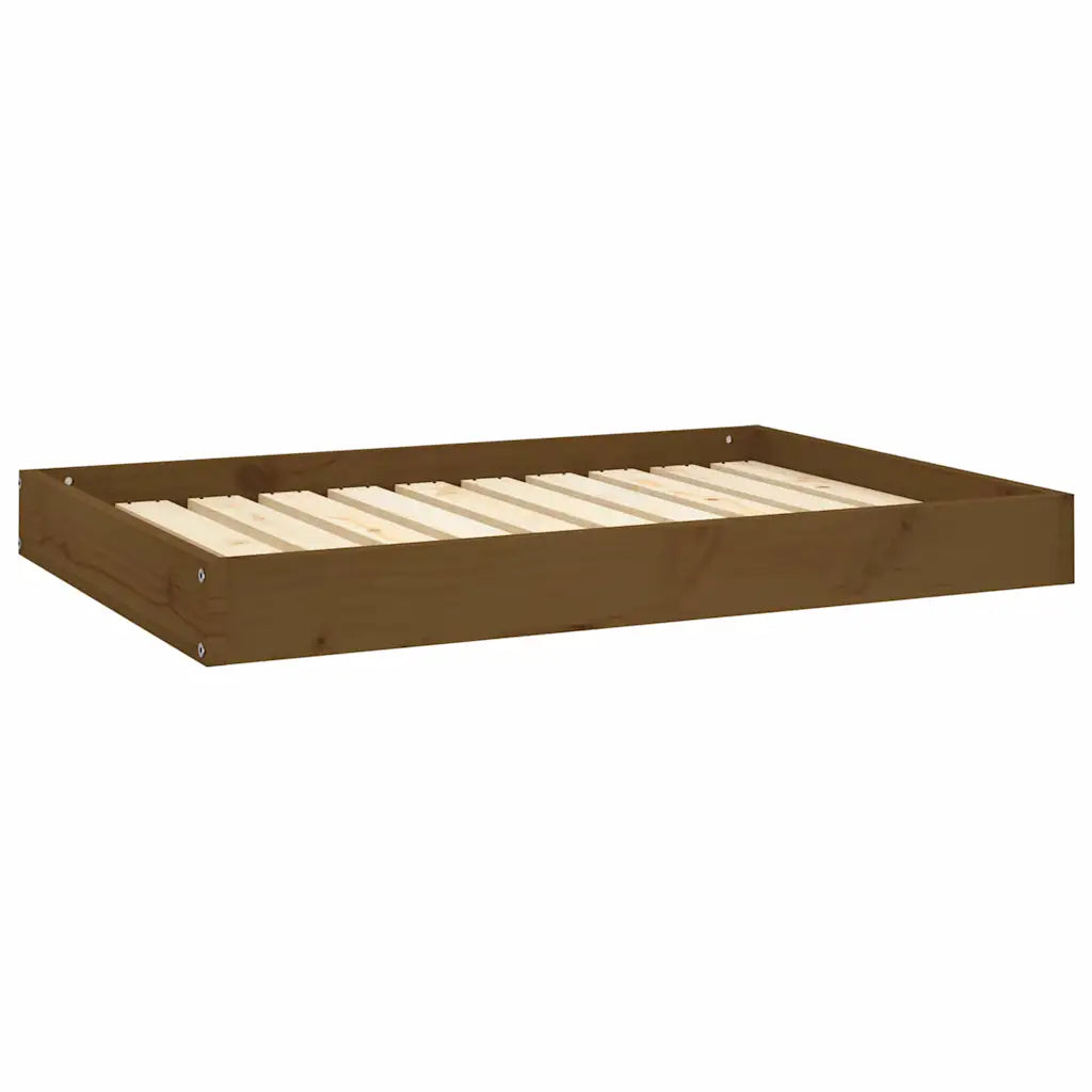 Cuccia per cani in legno massello di pino 91,5x64x9 cm