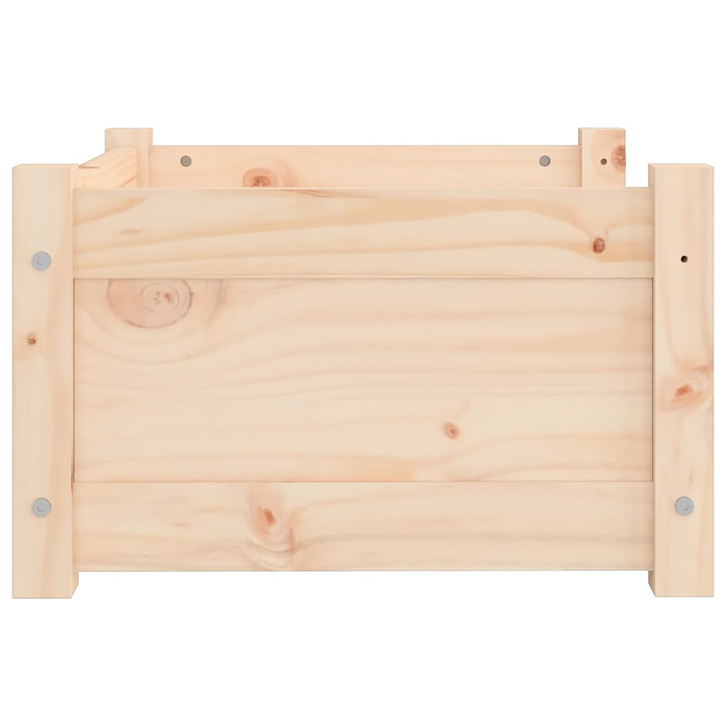 Letto per cani 55,5x45,5x28 cm in legno massello di pino