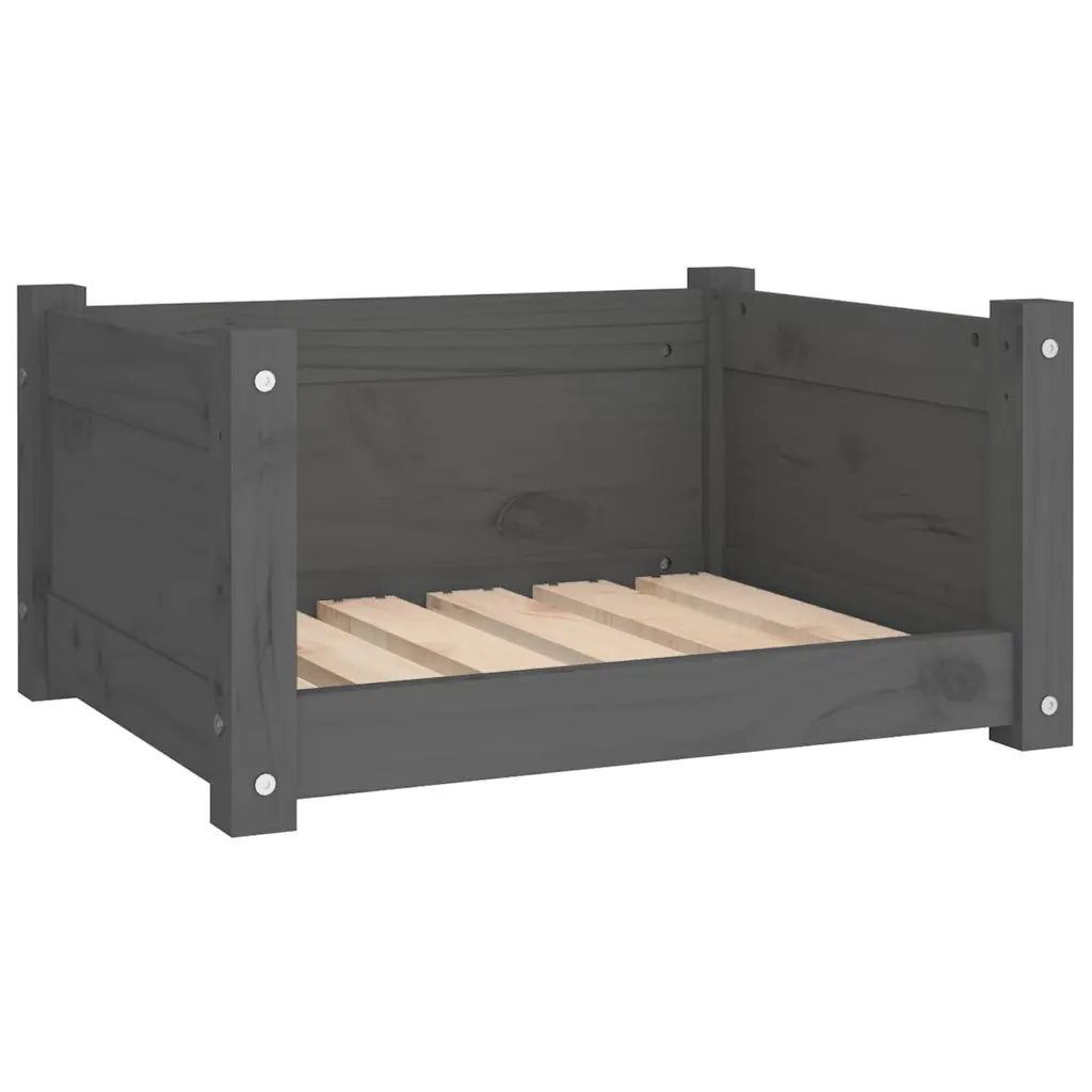 Letto per cani 55,5x45,5x28 cm in legno di pino massiccio