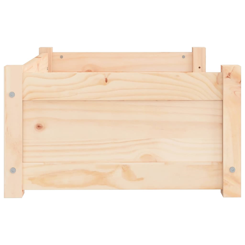 Letto per cani 65,5x50,5x28 cm in legno di pino massiccio