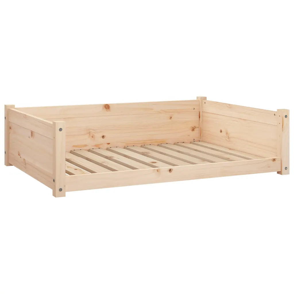 Cuccia per cani 95,5x65,5x28 cm, legno pino, multicolore