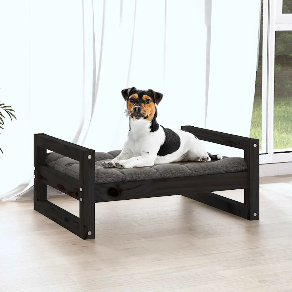 Letto per cani 55,5x45,5x28 cm in legno di pino massiccio