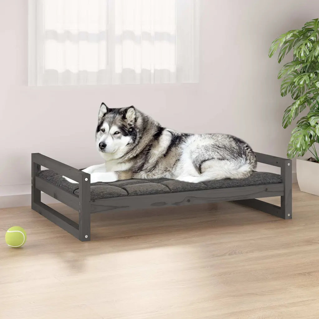 Cuccia per cani 105,5x75,5x28 cm legno pino, scelta colore