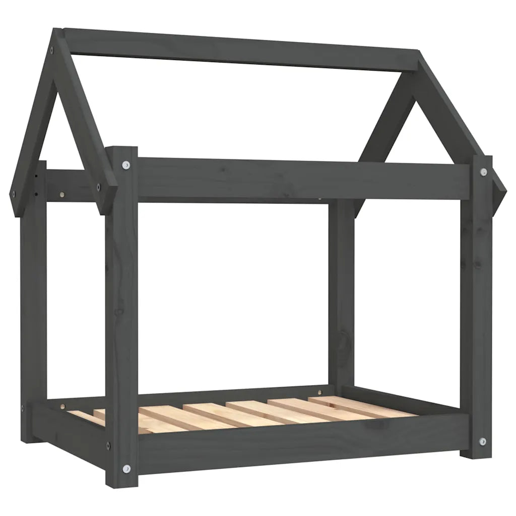 Cuccia per cani in legno massello di pino 71x55x70 cm