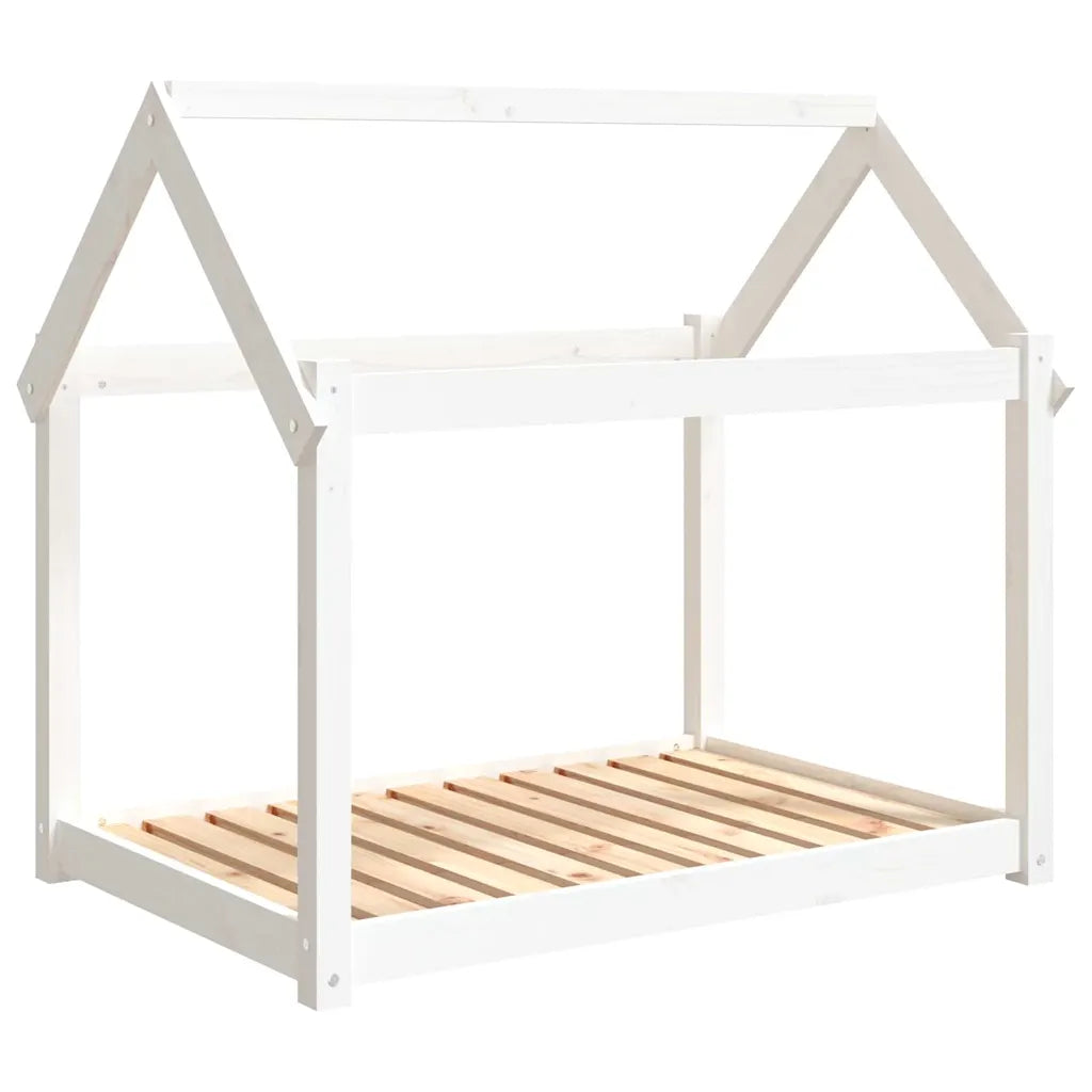 Cuccia per cani in legno massello di pino 101x70x90 cm