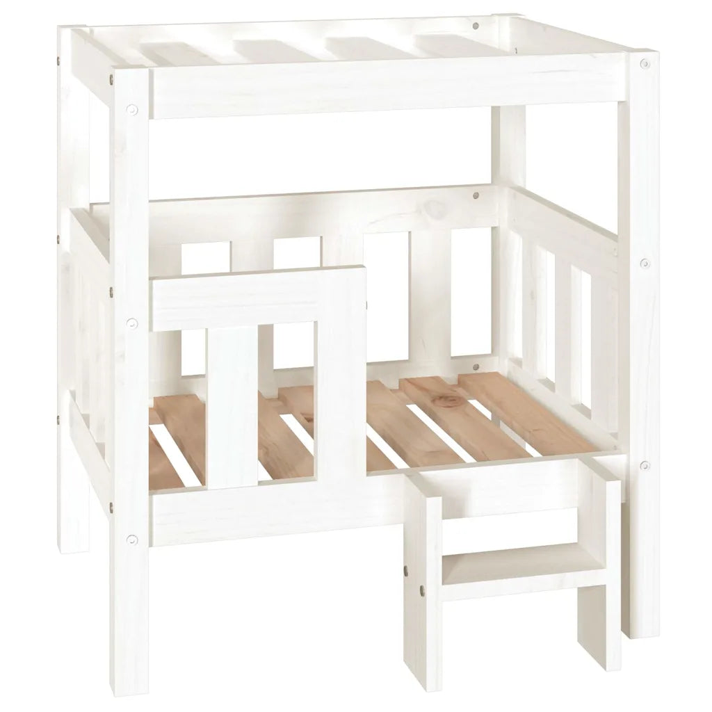 Cuccia per cani 65,5x50,5x70 cm in legno massello di pino
