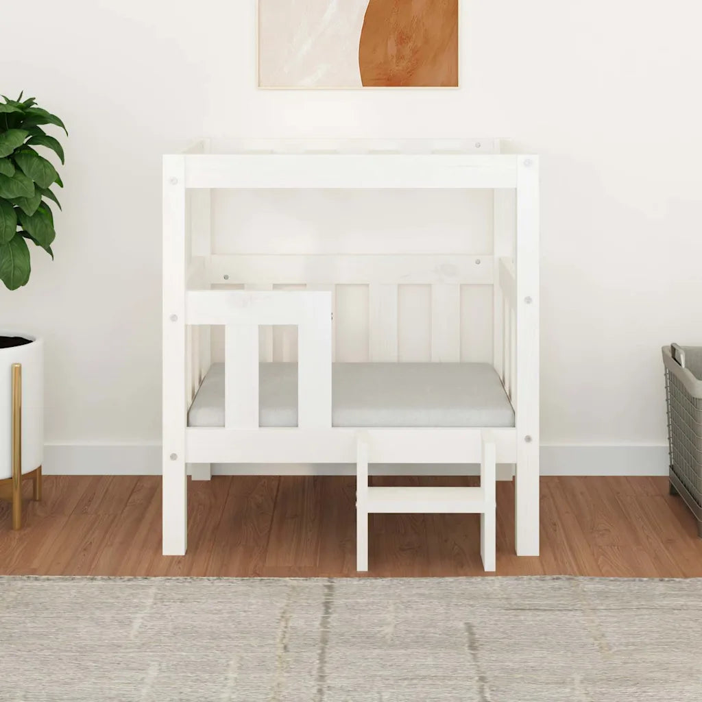 Cuccia per cani 65,5x50,5x70 cm in legno massello di pino