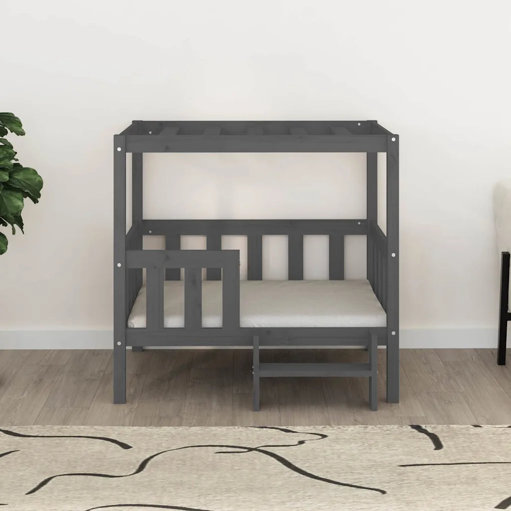 Cuccia per cani 95,5x73,5x90 cm in legno massello di pino