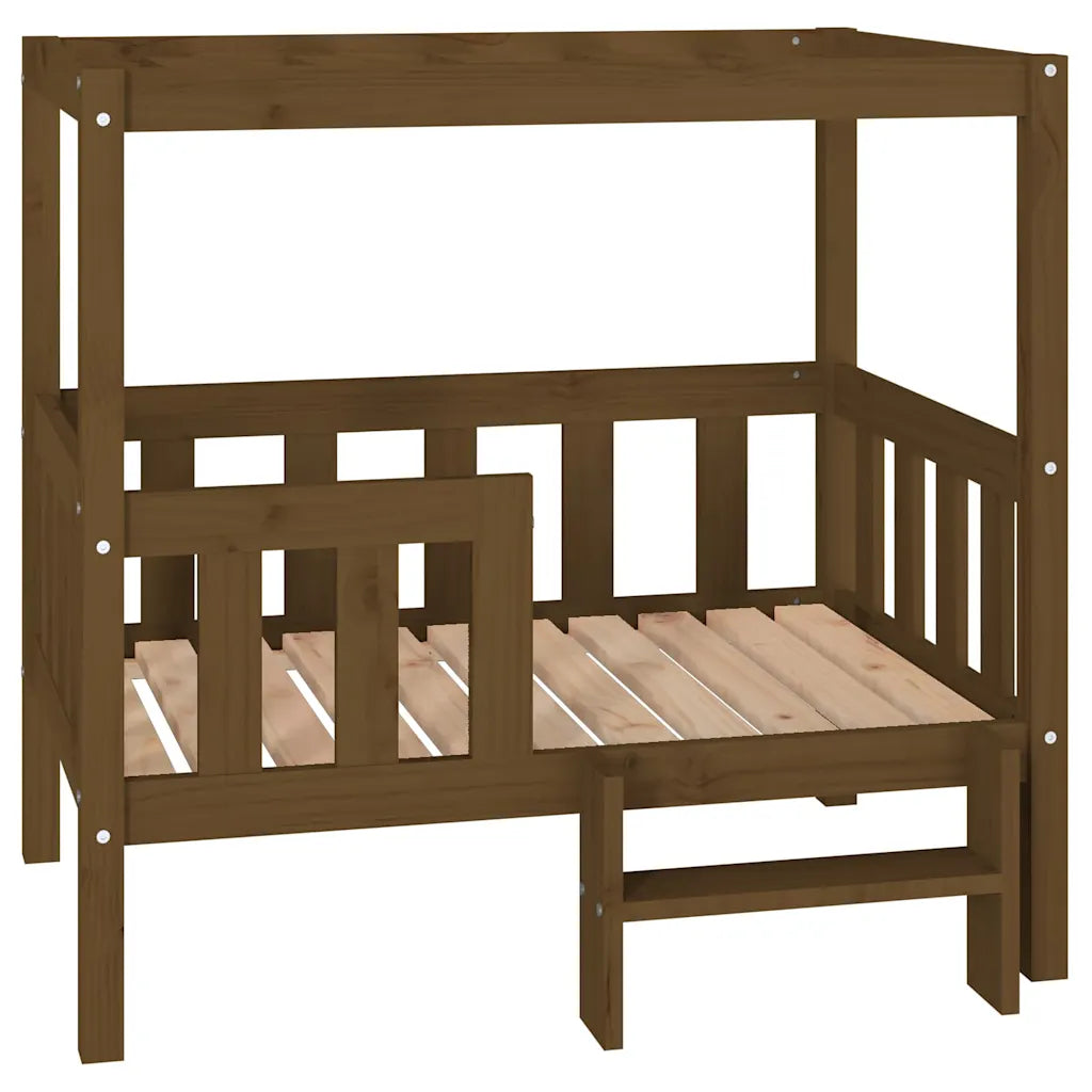 Cuccia per cani 95,5x73,5x90 cm in legno massello di pino