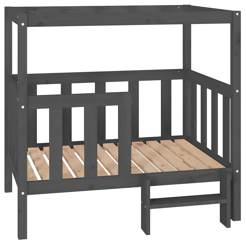 Cuccia per cani 105,5x83,5x100 cm in legno massello di pino