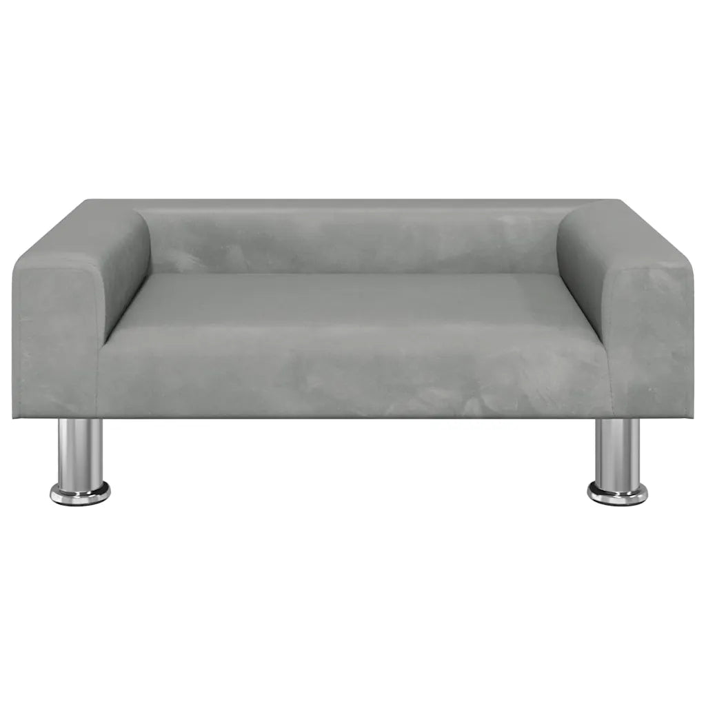 Lettino per cani 70x45x26,5 cm in velluto