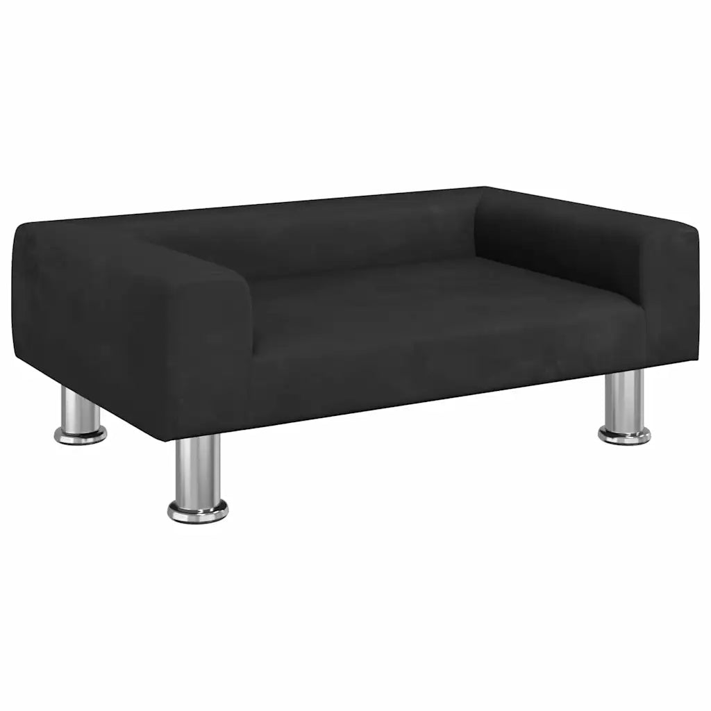 Lettino per cani 70x45x26,5 cm in velluto