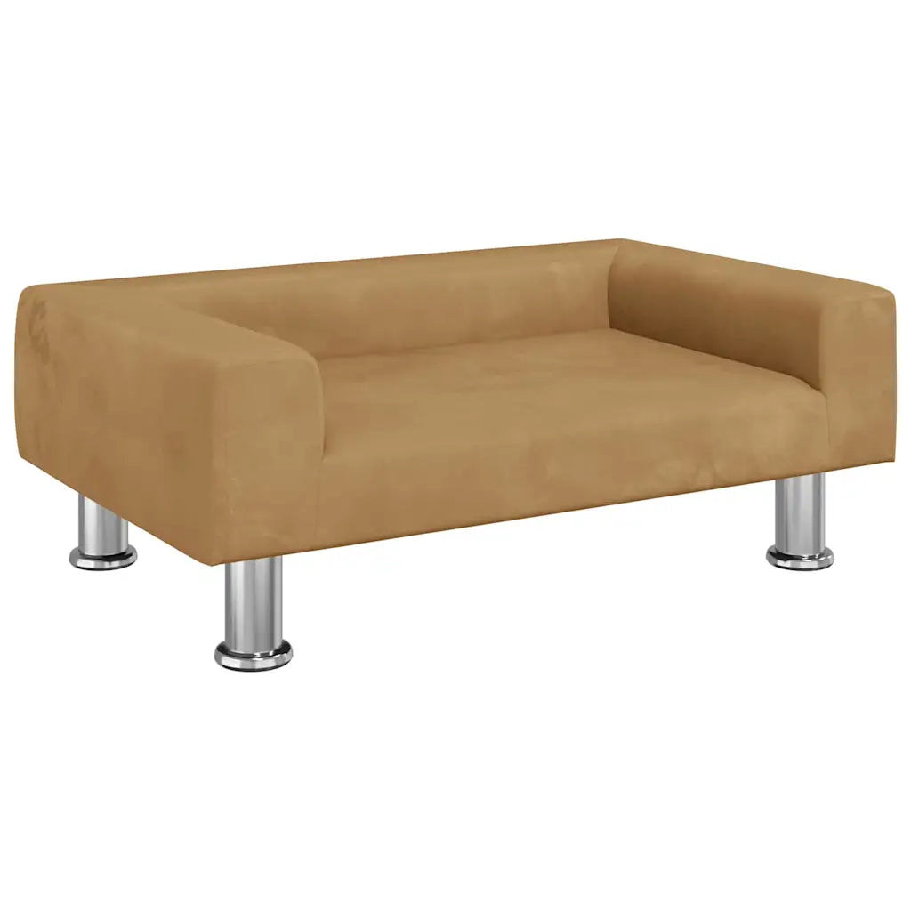 Lettino per cani 70x45x26,5 cm in velluto