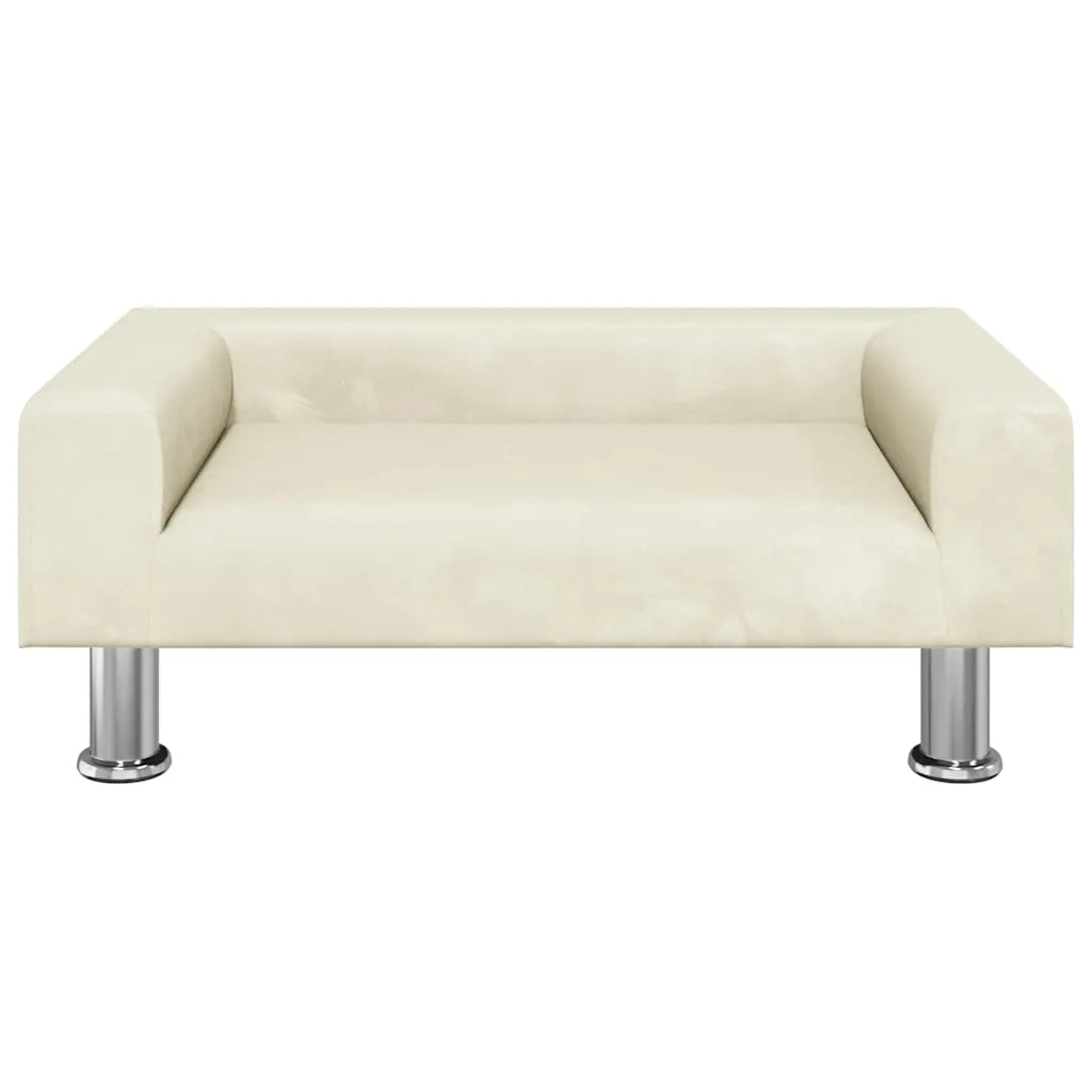 Lettino per cani 70x45x26,5 cm in velluto