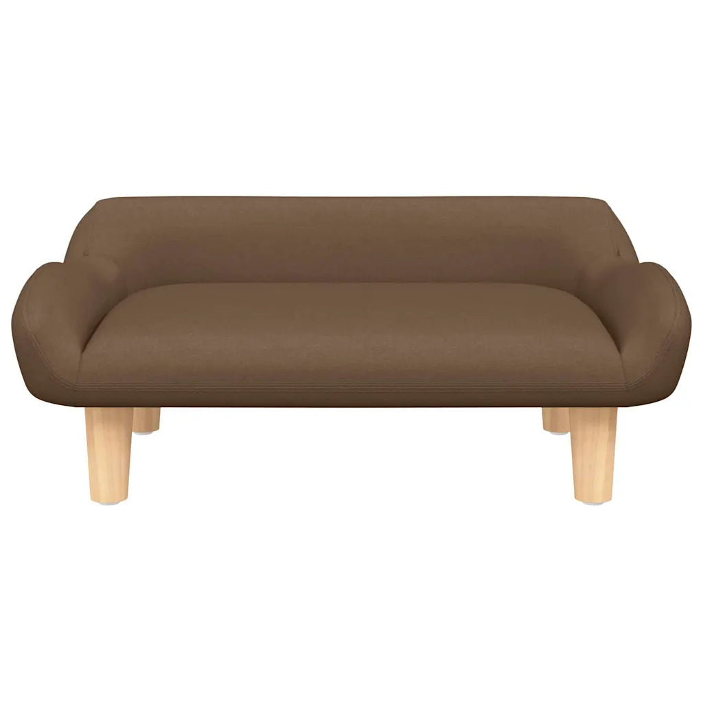 Lettino per cani 70x40x24 cm in velluto