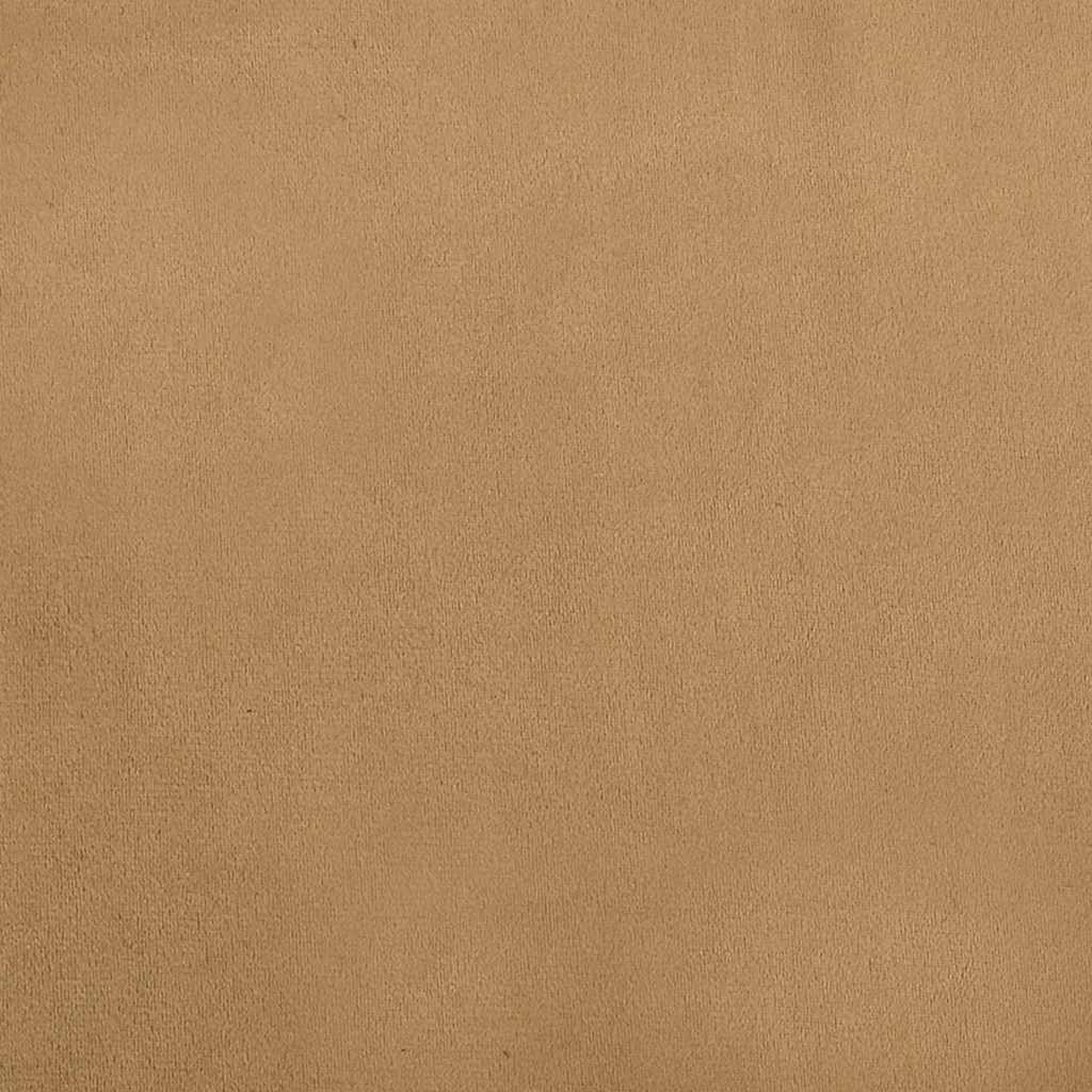 Lettino per Cani Marrone 70x40x24 cm in Velluto