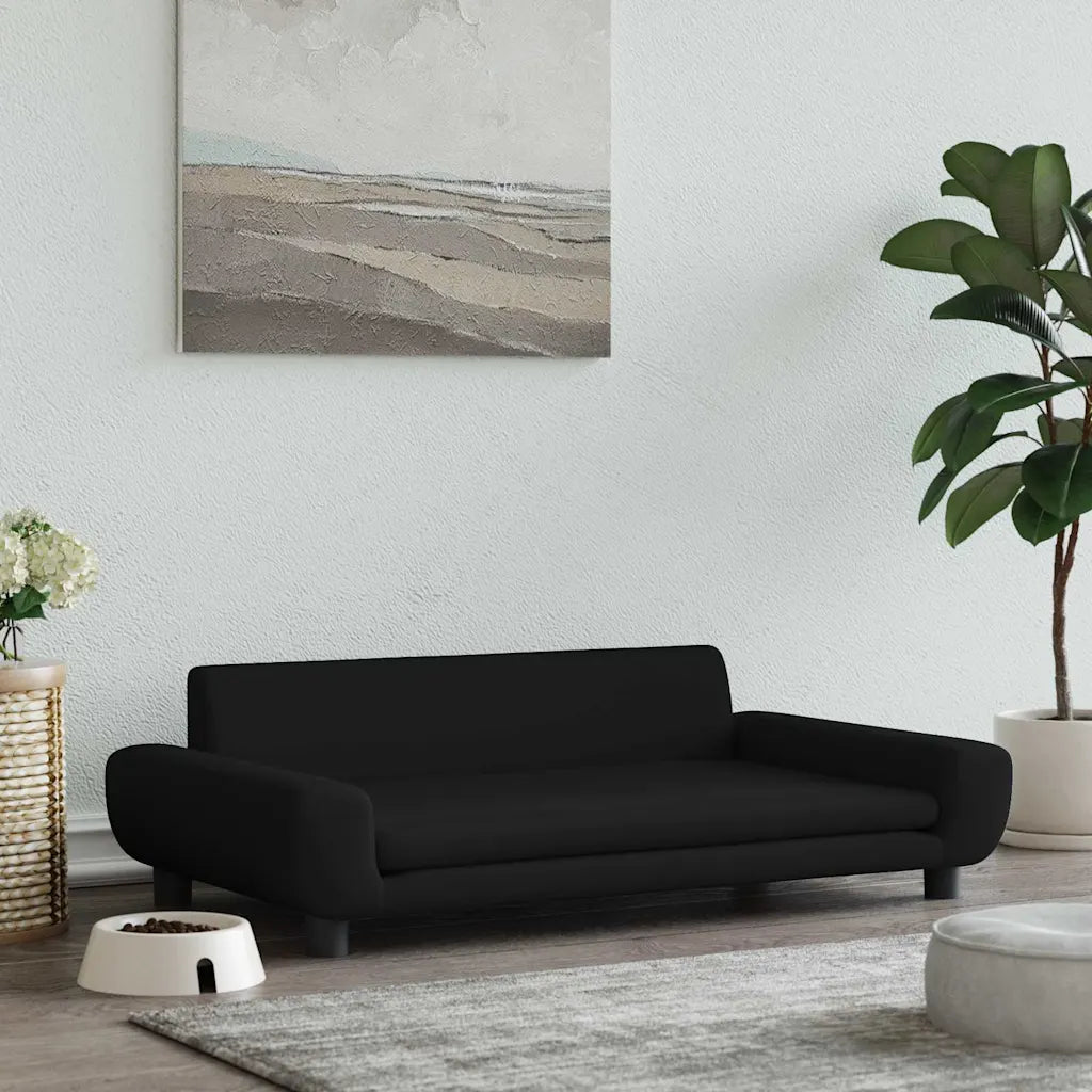 Lettino per cani 100x54x33 cm in velluto