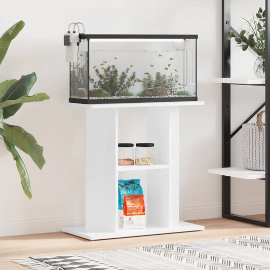 Supporto acquario 60x30x60 cm in legno multistrato con 3 ripiani