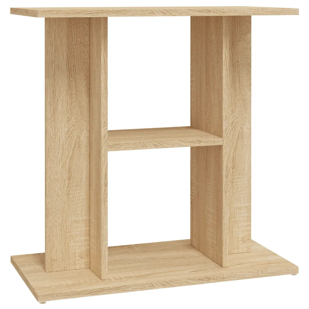 Supporto acquario 60x30x60 cm in legno multistrato con 3 ripiani