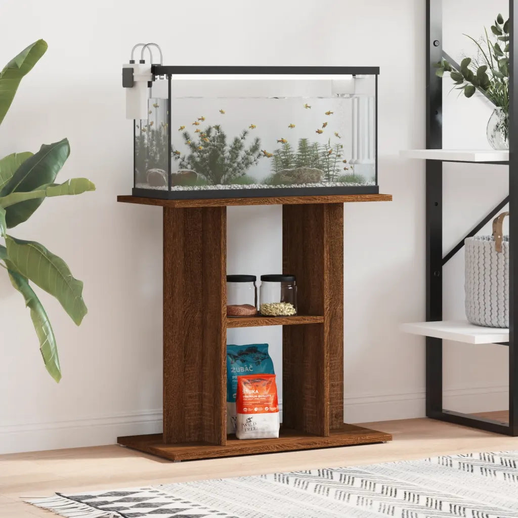 Supporto per acquario 60x30x60 cm in legno multistrato