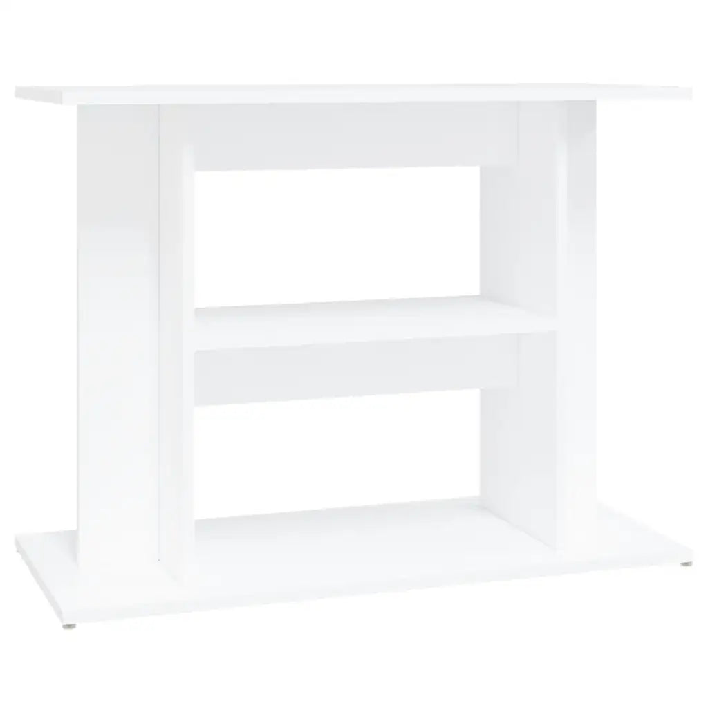 Supporto per acquario 80x35x60 cm in legno multistrato con 3 ripiani