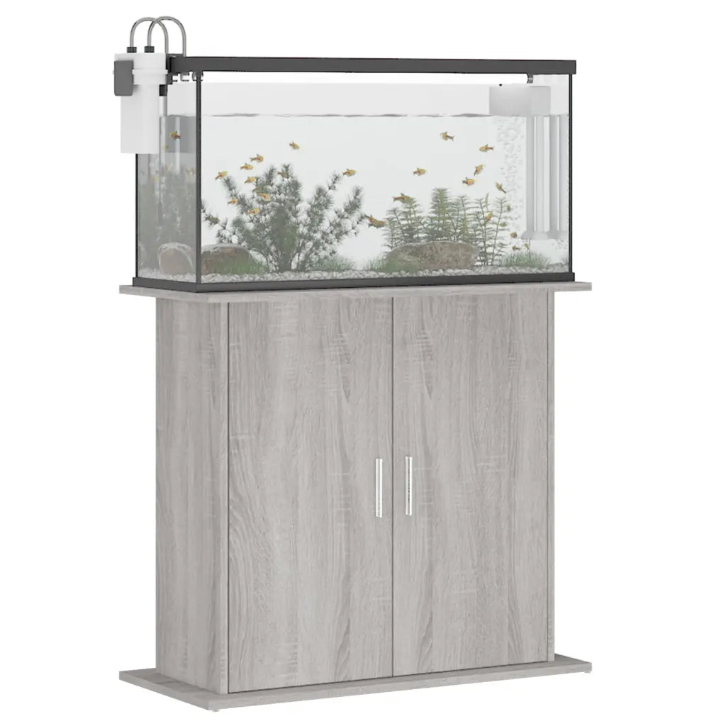 Supporto per acquario 81x36x73 cm in legno multistrato