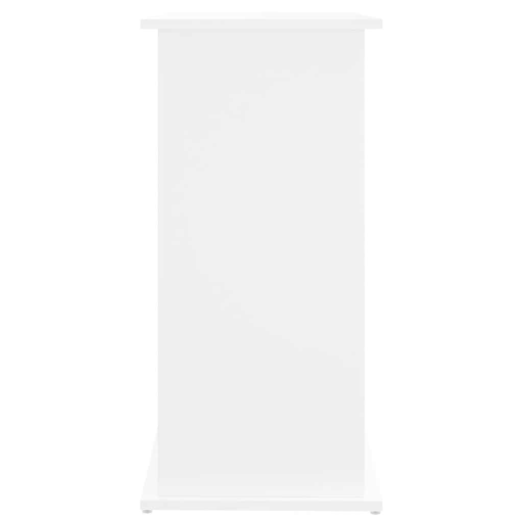 Supporto per Acquario Bianco 81x36x73 cm in Legno Multistrato