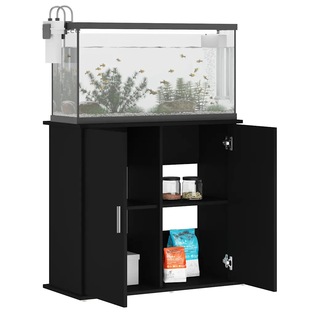 Supporto per acquario 81x36x73 cm in legno multistrato