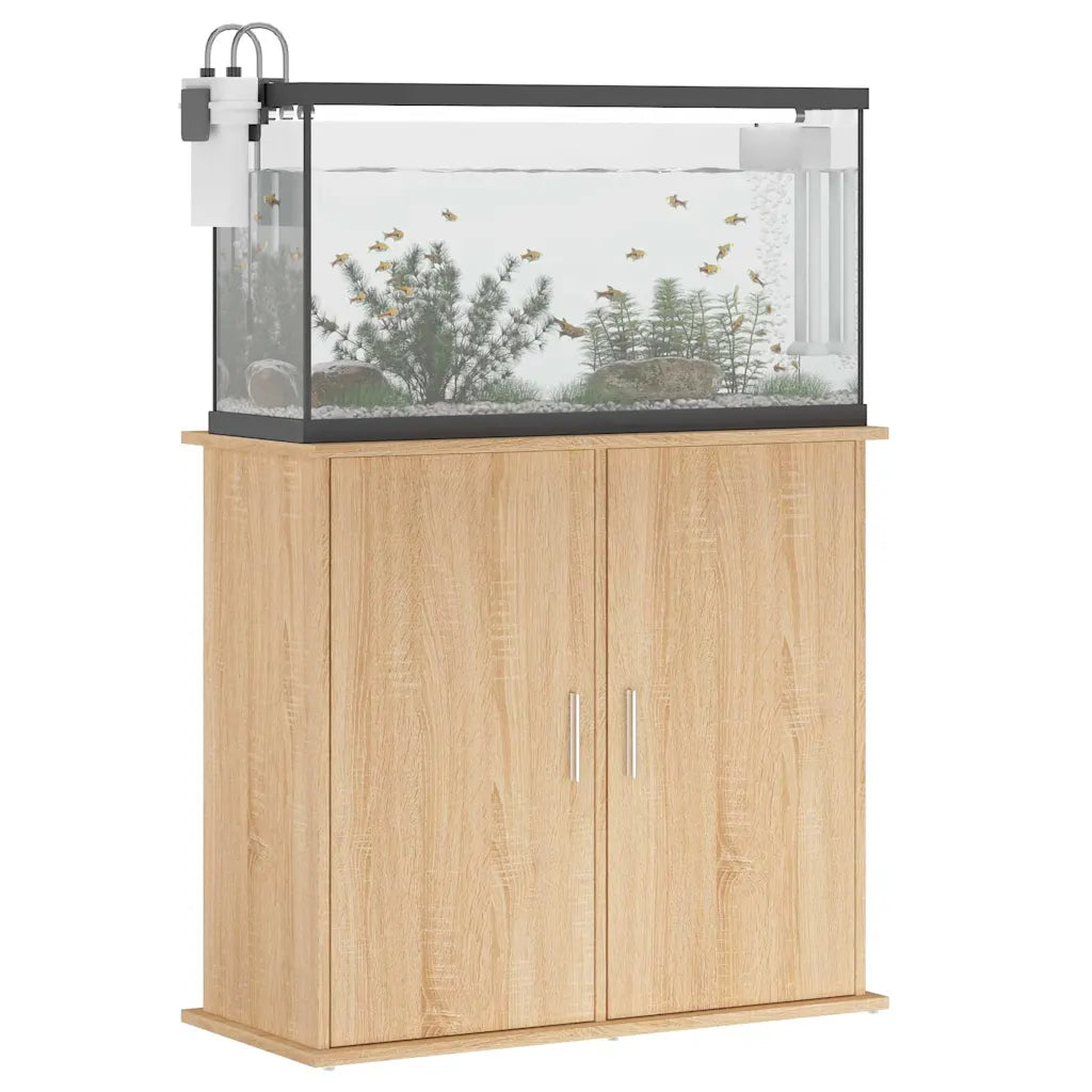 Supporto per acquario 81x36x73 cm in legno multistrato