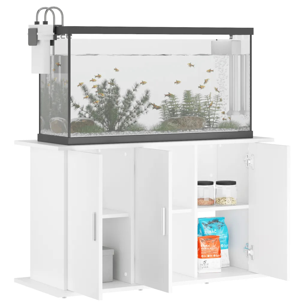 Supporto acquario 101x41x58 cm legno multistrato 6 scomparti