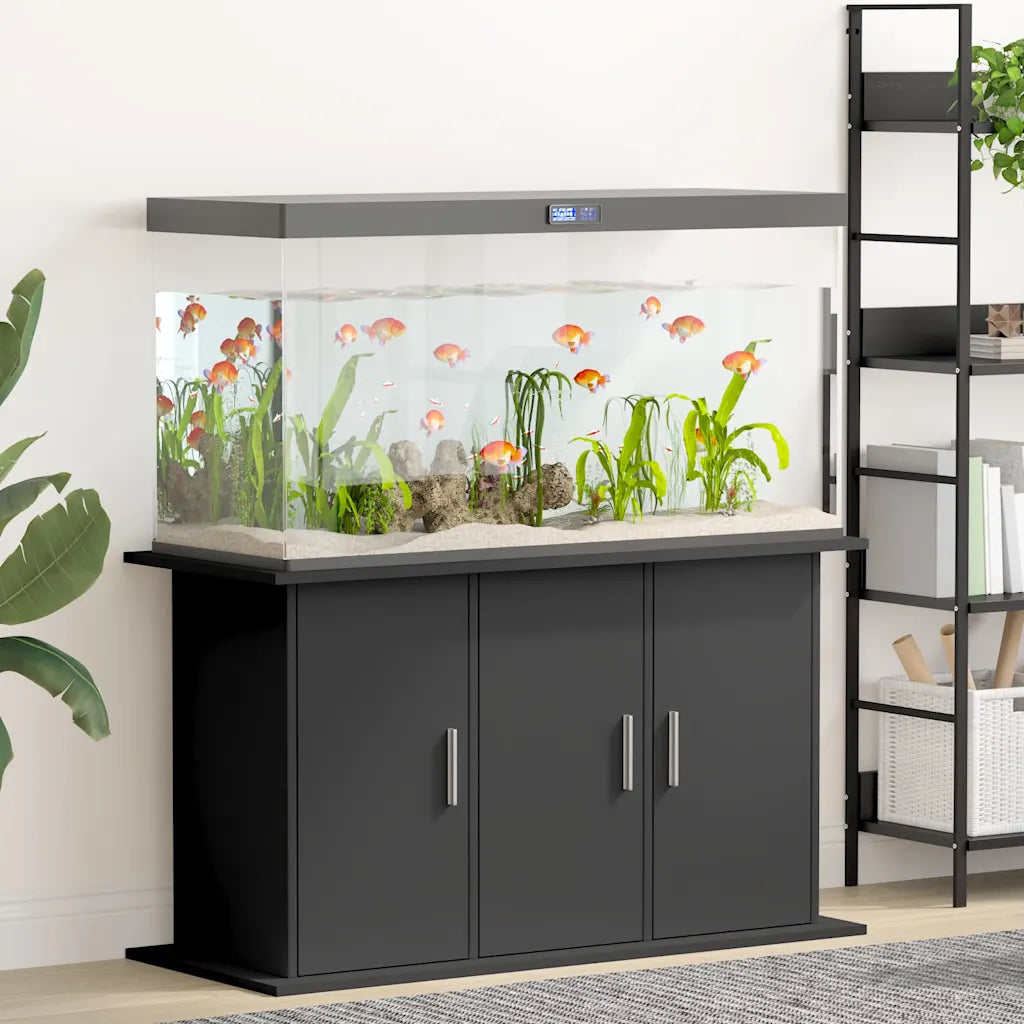 Supporto acquario 101x41x58 cm legno multistrato 6 scomparti