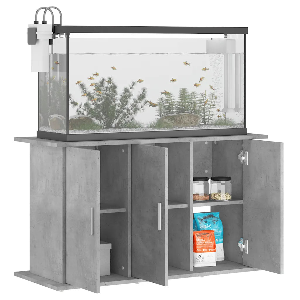 Supporto acquario 101x41x58 cm legno multistrato 6 scomparti