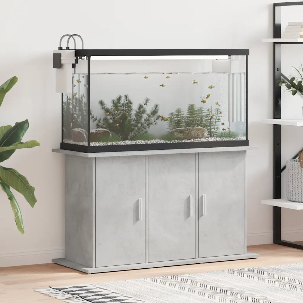 Supporto acquario 101x41x58 cm legno multistrato 6 scomparti