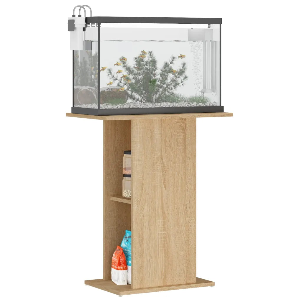 Supporto per acquario 60,5x36x72,5 cm in legno multistrato