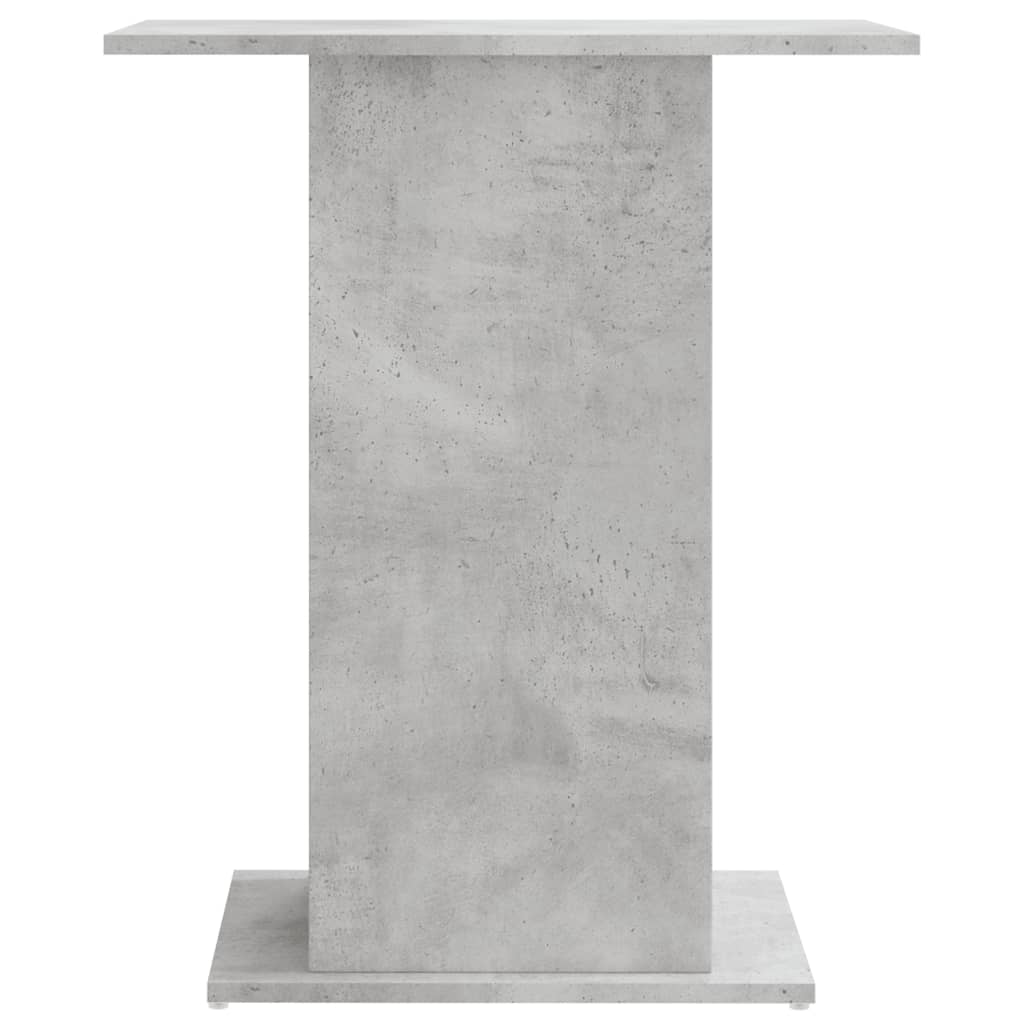 Supporto per acquario in cemento grigio 60,5x36x72,5 cm in legno ingegnerizzato