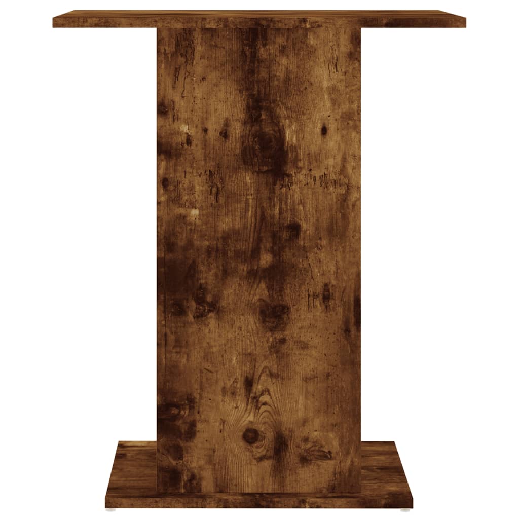 Supporto Acquario 60,5x36x72,5 cm Legno Multistrato Rovere Fumo