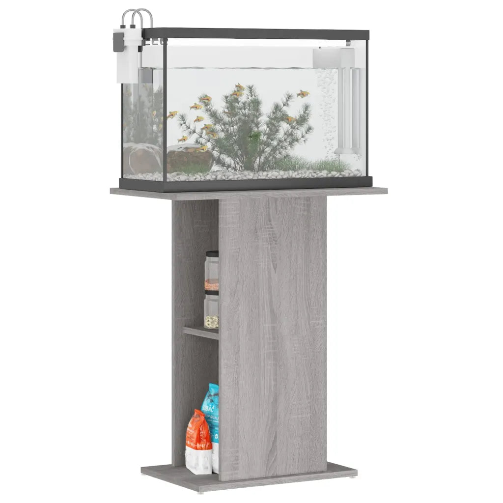 Supporto per acquario 60,5x36x72,5 cm in legno multistrato