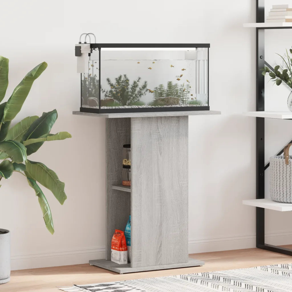 Supporto per acquario 60,5x36x72,5 cm in legno multistrato
