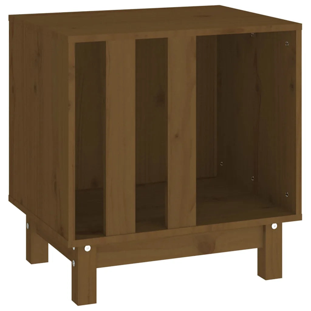Casetta per cani in legno di pino 50x40x52 cm
