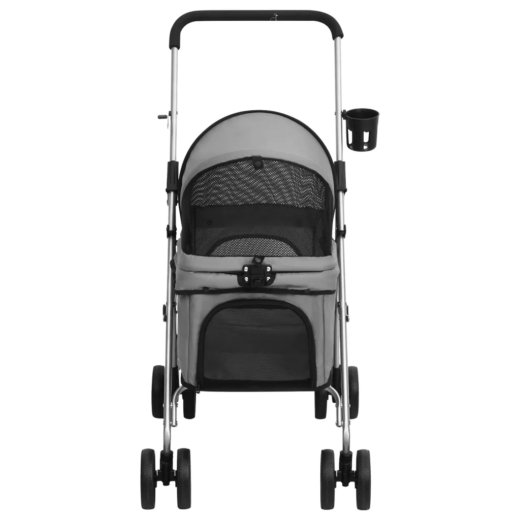 Passeggino per cani pieghevole 76x50x100 cm tessuto Oxford
