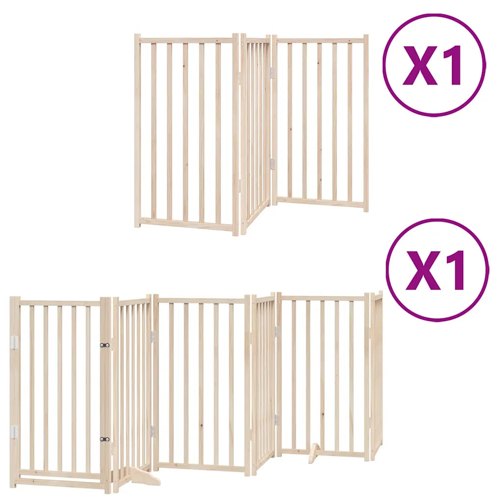 Cancello per cani pieghevole 9 pannelli 450 cm, 50x90 cm