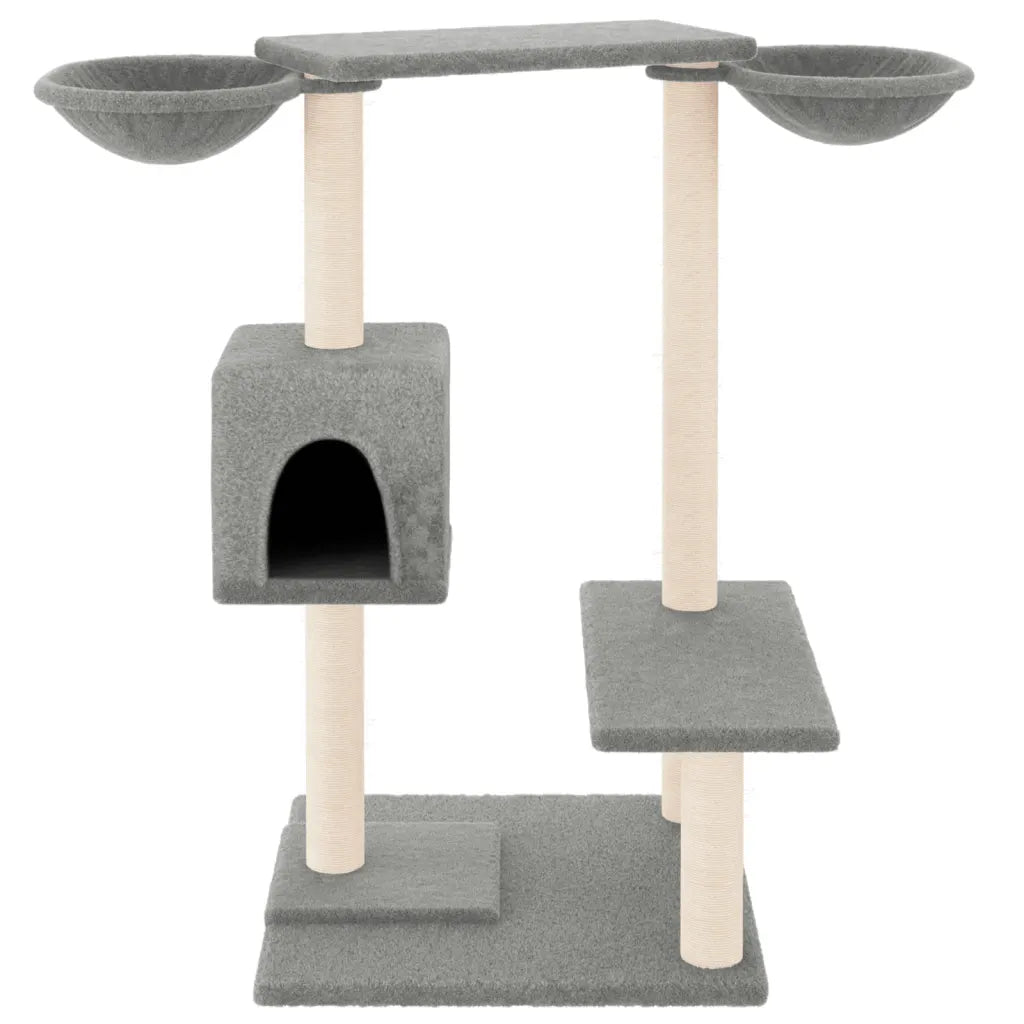 Albero per gatti con tiragraffi 97x67,5x82 cm