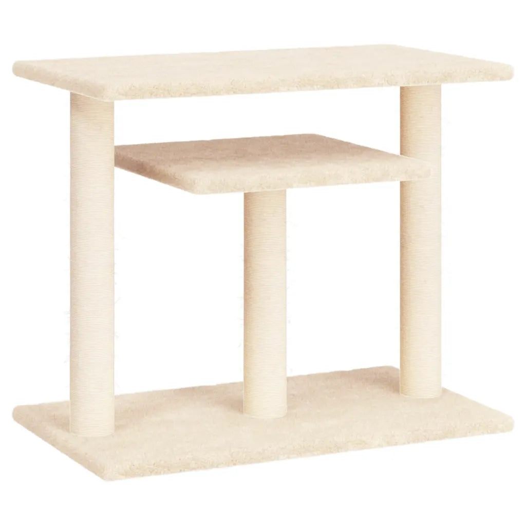 Tiragraffi per gatti con piattaforme 60x34,5x62,5 cm