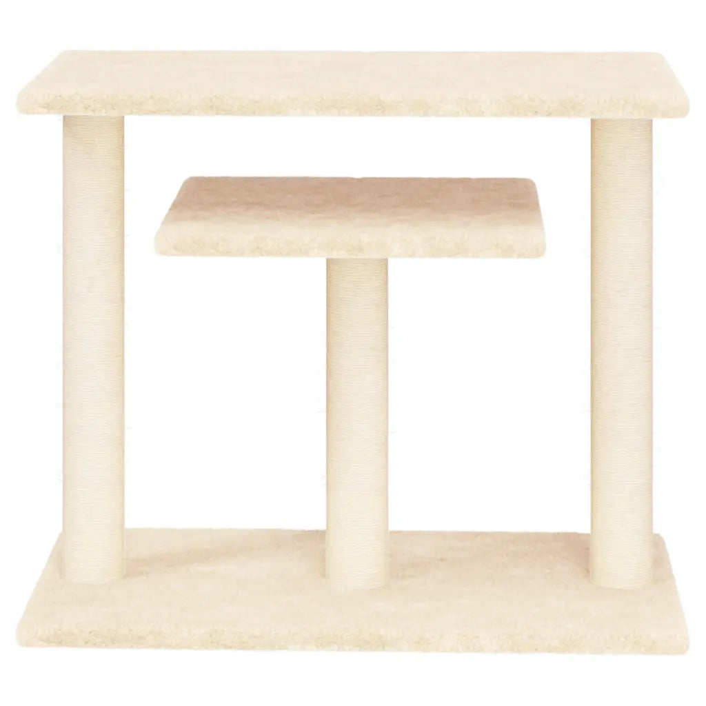 Tiragraffi per gatti con piattaforme 60x34,5x62,5 cm