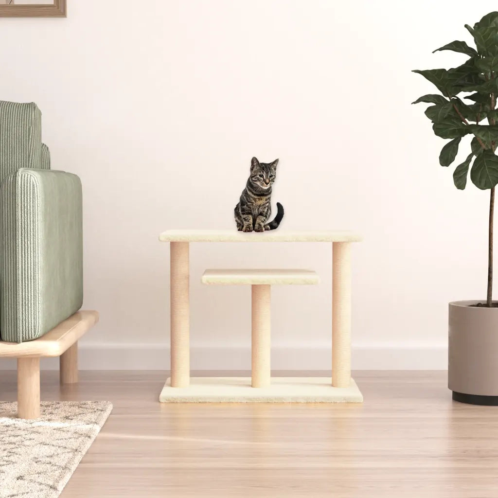 Tiragraffi per gatti con piattaforme 60x34,5x62,5 cm