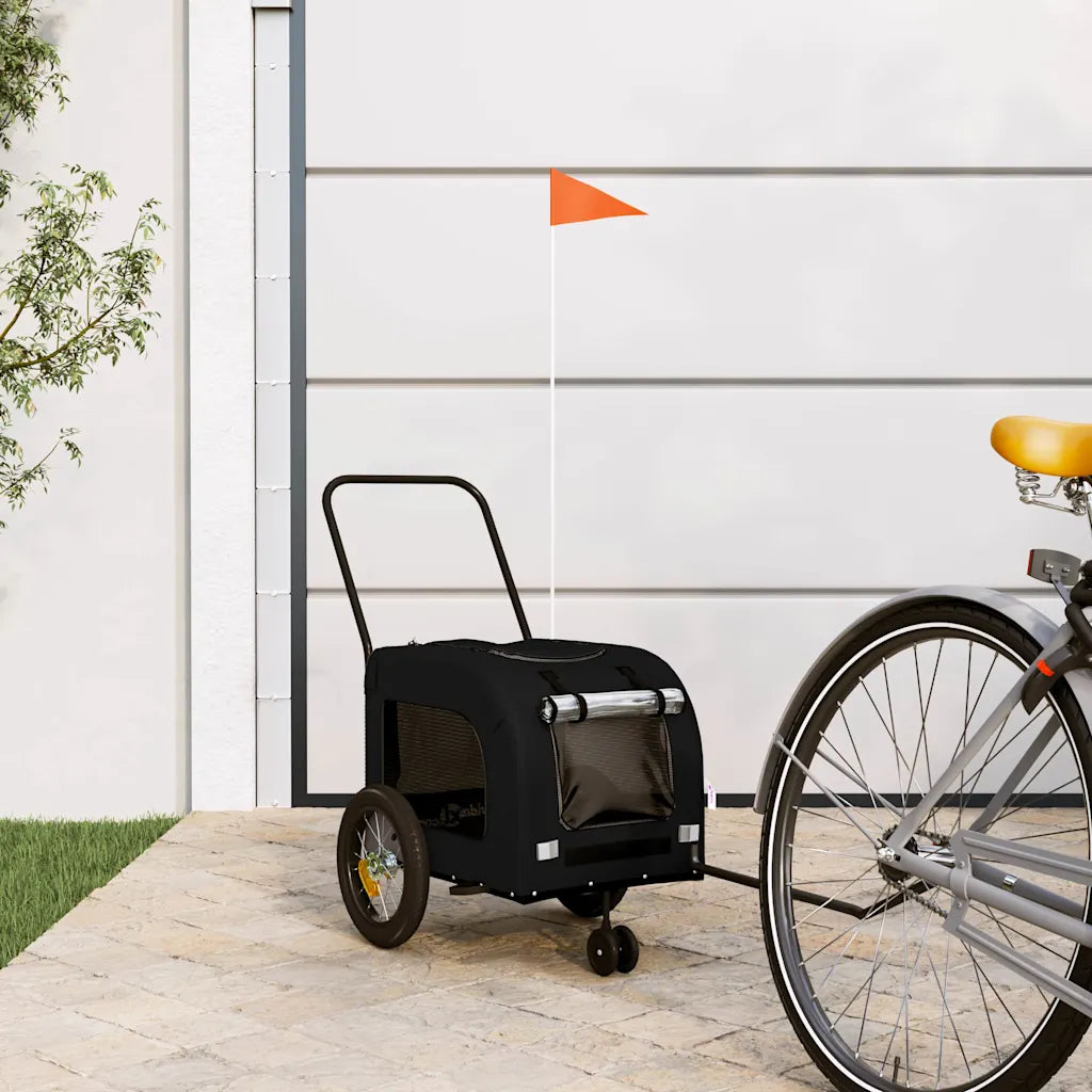 Rimorchio per bicicletta per animali domestici 125x53x54 cm